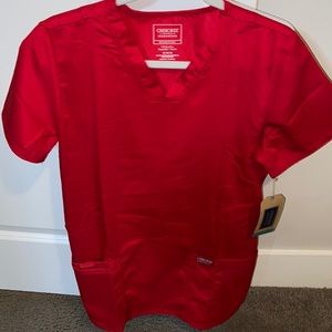 Red Cherokee scrubs new with tags NWT medium